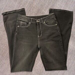 Women’s Black Stretch Flare Jeans